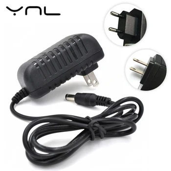 

YNL EU US Plug Power Adapter 1A/2A AC 110V 220V to DC 12V for 3528 5050 LED Strip Light Power supply Light Transformer Adapter