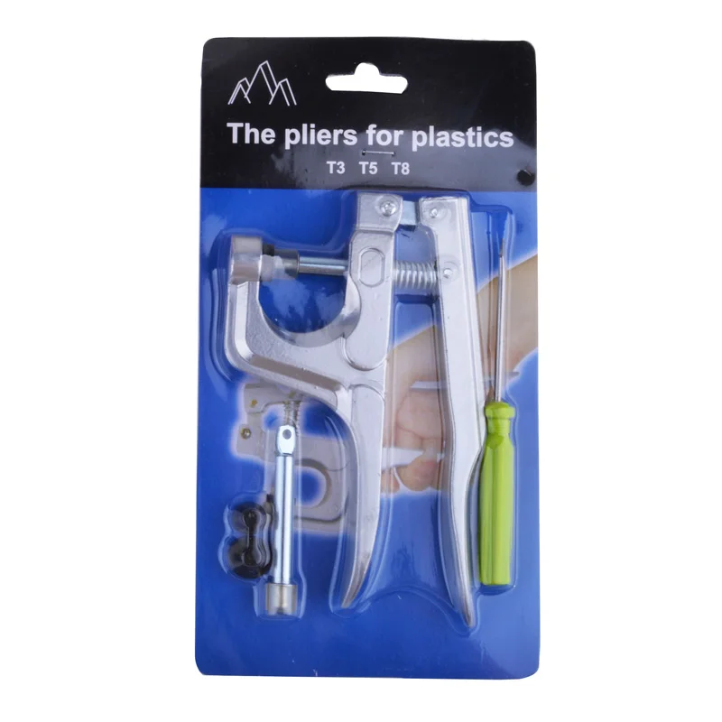 

Fastener Plastic Snap Pliers Bottons Press Pliers with Screwdriver for T3 T5 T8 Kam Resin fasteners DIY Craft Sewing Tools