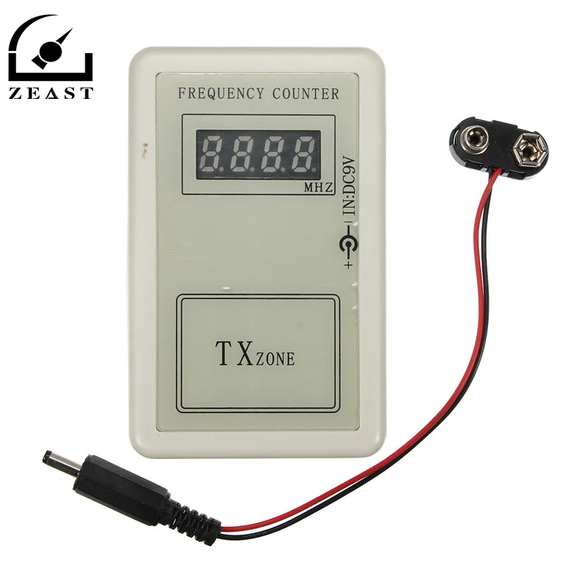 

RF Remote Control Wireless Frequency Meter Counter 250-450MHZ Detector Cymometer
