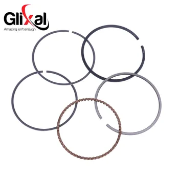 

Glixal 157QMJ 150cc GY6 Gas Scooter 57.4mm Piston Ring Set Banzer Romet Barton Znen Peace SUNL ABM VENTA STELS Moped Scooter ATV