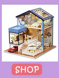 Кукольный дом мебель miniatura diy кукольные домики миниатюрный кукольный домик деревянный ручной работы взрослые игрушки для детей подарок на день рождения Z05