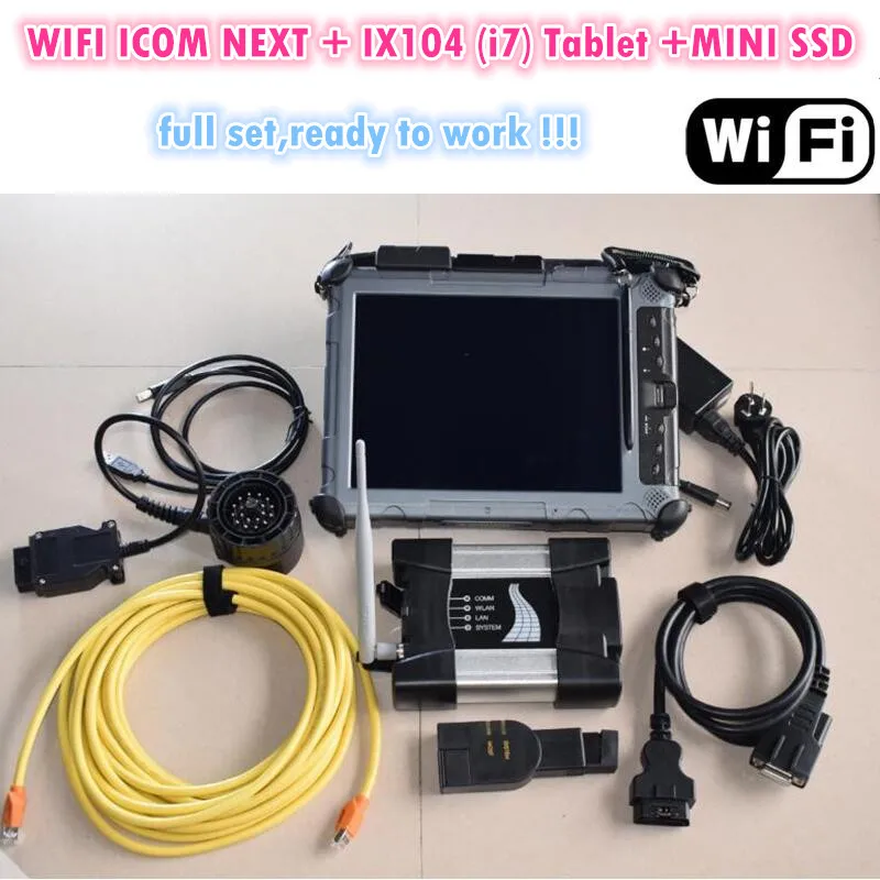  Neueste V2019.12 SSD WIFI icom nächsten für BMW Auto Diagnose & Programmierung scanner für Bmw Icom