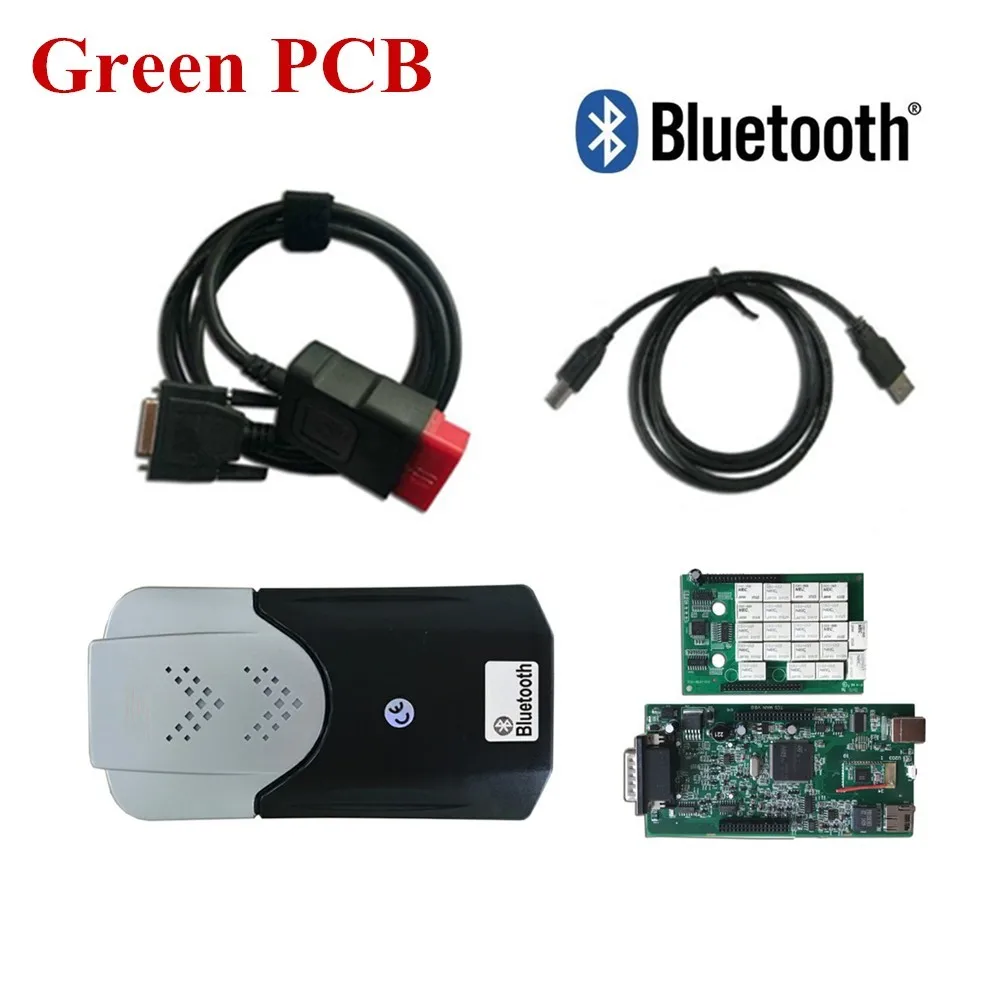 3 шт./лот VD TCS CDP Pro Plus.3 R3 с Bluetooth+ LED кабель для автомобилей и грузовиков Средства диагностики VCI car/грузовик сканер