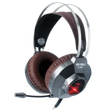 ZG114 Bass HD Gaming Headset Glowing Headphones with Microphone surround Stereo Universal LED headset 3.5mm+USB Earphone for PC