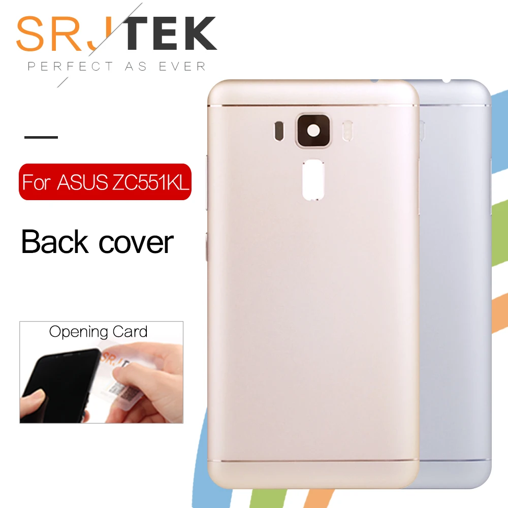 

SRJTEK Back Housing for ASUS Zenfone 3 Laser ZC551KL Back Cover Battery Door with Camera Lens ZC551KL Replacement Parts
