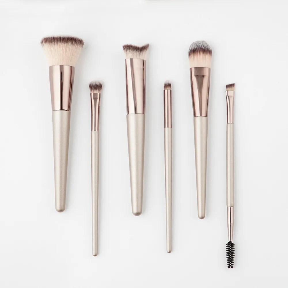 New 6Pcs Pencil Foundation Eye shadow Makeup Brushes Eyeliner Brush F920 | Красота и здоровье