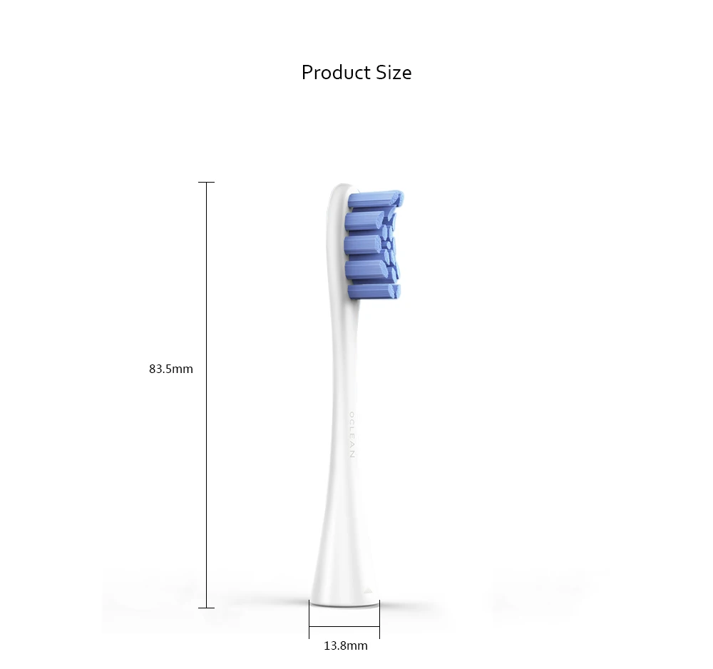2 шт Oclean One/SE зубные щетки сменные головки для электрической звуковой зубной щетки