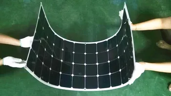 

18V100W Semi Flexible Sunpower Solar Cell Solar Panel Photovoltaic Cells Charger Portable