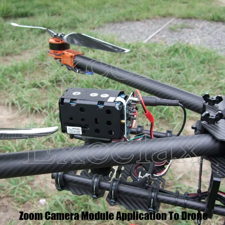 Excelax 30x zoom camera module on drone 5_RT8100C