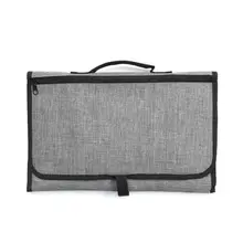 Портативный детский Пеленальный матрас коврик для смены подгузника пеленка для путешествий меняющая станция Diapering Changer детский матрас путешествия герметичность