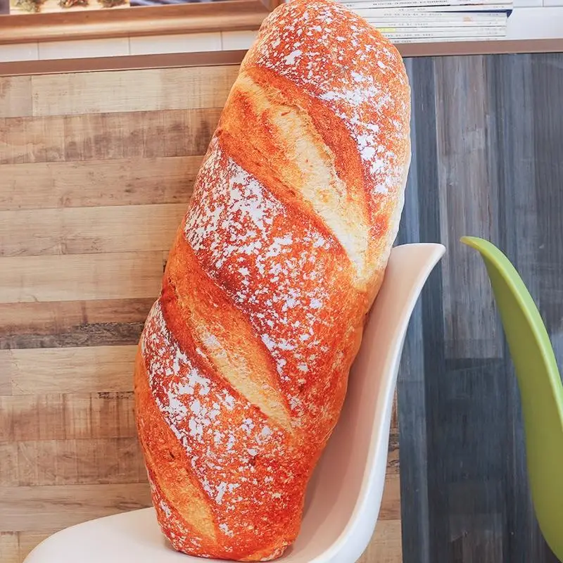 

LeadingStar Stuffed French Bread Cushion Doll Soft Plush Pillow Home Bed Sofa Room Interior Decoration Gift Toy zk30