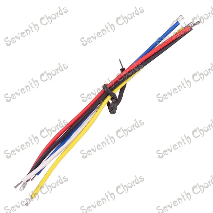 20 Pcs 9CM Copper Electric Guitar Bass Pickup Hookup Wire Lead Cable