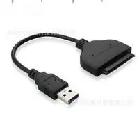Excellent by dhl or ems 50pcs USB 3.0 To SATA 22 Pin 2.5 Inch Hard Disk Driver SSD Adapter Cable Newest 0