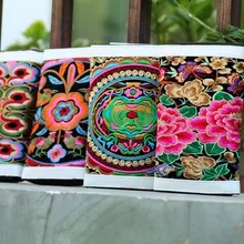 Дизайнерский креативный подарок Красивая Леди вышитый цветок денежное дерево этнический Кошелек клип девушка деньги держатель для карт женский модный кошелек