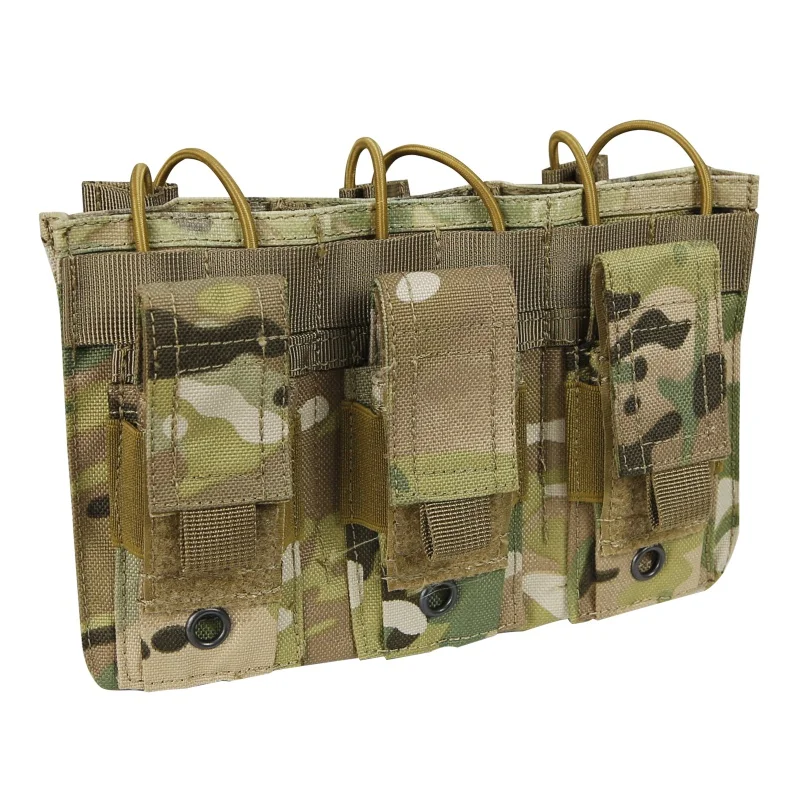 

Hunting Accessory Multi-function Tactical Triple Package 4 Colors 1000D Oxford Durable Outdoors Equipment With Elastic Band
