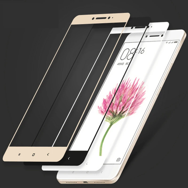 

For Xiaomi Mi Max Tempered Glass Color Full Cover Screen Protector Film Guard For Xiaomi Mi Max2 Max3 Pro Mobile Phone