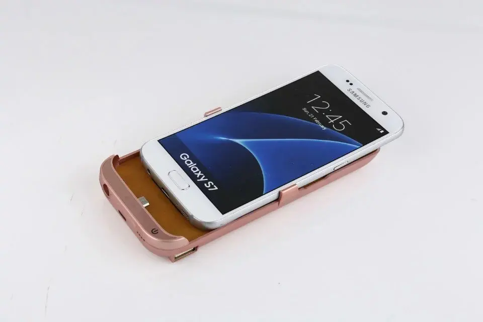 bilder für Ultradünne 6500 mah bakcup für samsung s7 backup fall 6500 mah energienbank fall externes ladegerät fall bilder für Ultradünne 6500 mah bakcup für samsung s7 backup fall 6500 mah energienbank fall externes ladegerät fall