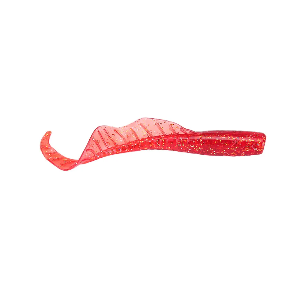 6 шт./лот, Классические мягкие приманки, 8,5 см, 2,4 г, приманка Tail grub, искусственная приманка, силиконовая приманка, рыболовные снасти, рыболовные приманки - Цвет: 004