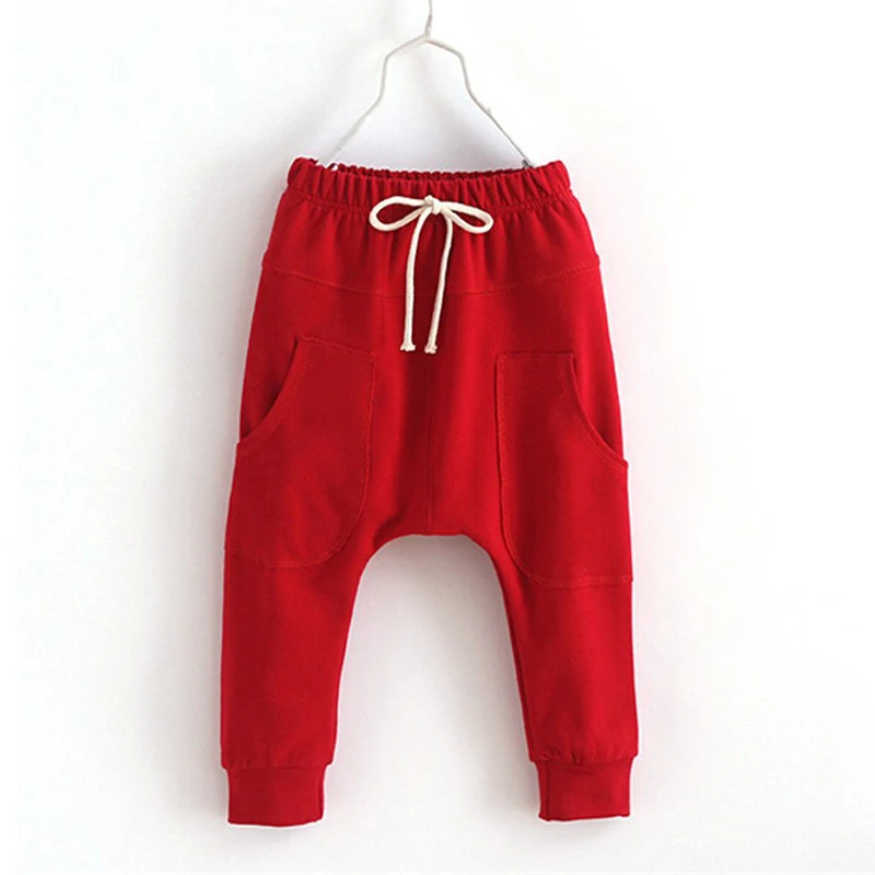 2015 spring hot sale harem pants kids new style fashion cotton boy girl