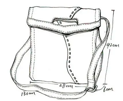 AETOO Leather Vintage National Wind Women's Bag College Wind Shoulder Bag Handmade Cowhide Skimmed Long Sleeve Handbag