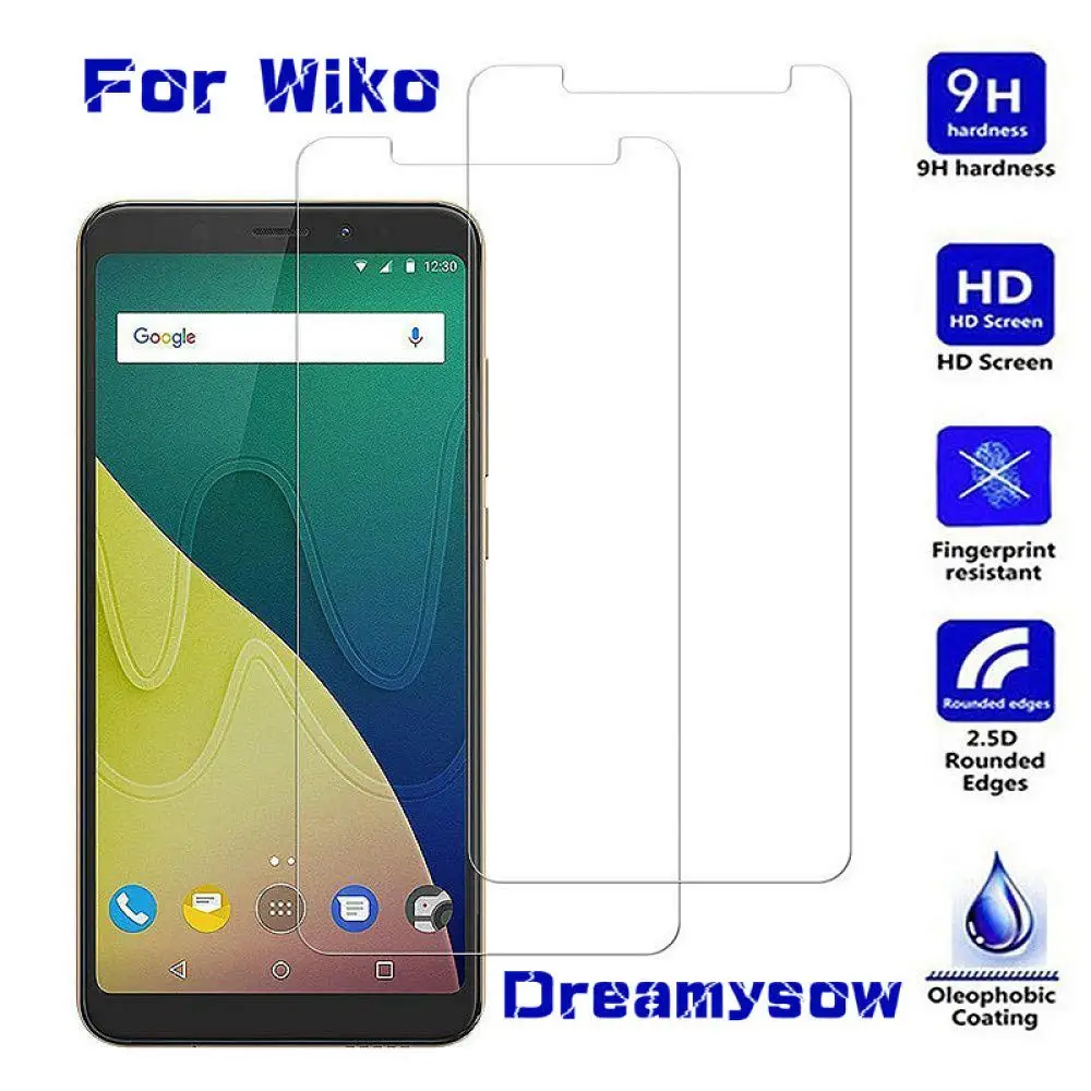 

0.26mm 2.5D 9H Explosion-Proof Transparent Tempered Glass Front Film Non-Full Screen Protector Guard for Wiko Ufeel Prime Lite