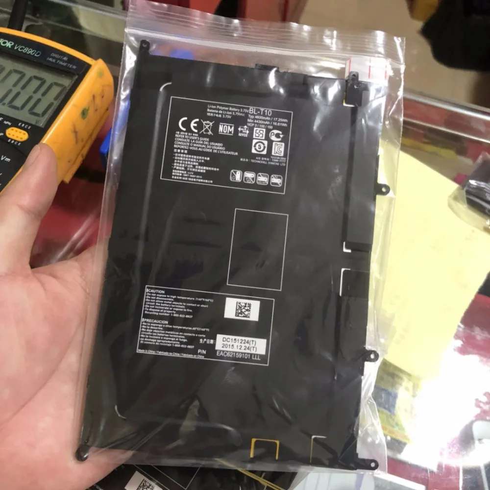 1x 4600mAh / 17.25Wh 3.75VDC BL T10 / BLT10 / BL T10 Replacement