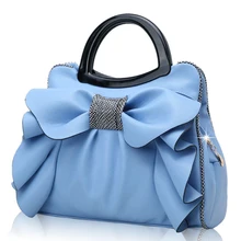 Beliebte Frauen handtasche Süße Gentlewomen Schönes Design Umhängetasche Bogen frauen kreuzkörper Tote Handtasche