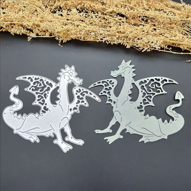 

Dinosaur Metal Cutting Dies Stencils for DIY Scrapbooking Stamp Sizzix Fustella Big Cards Album Card Making Die Cuts