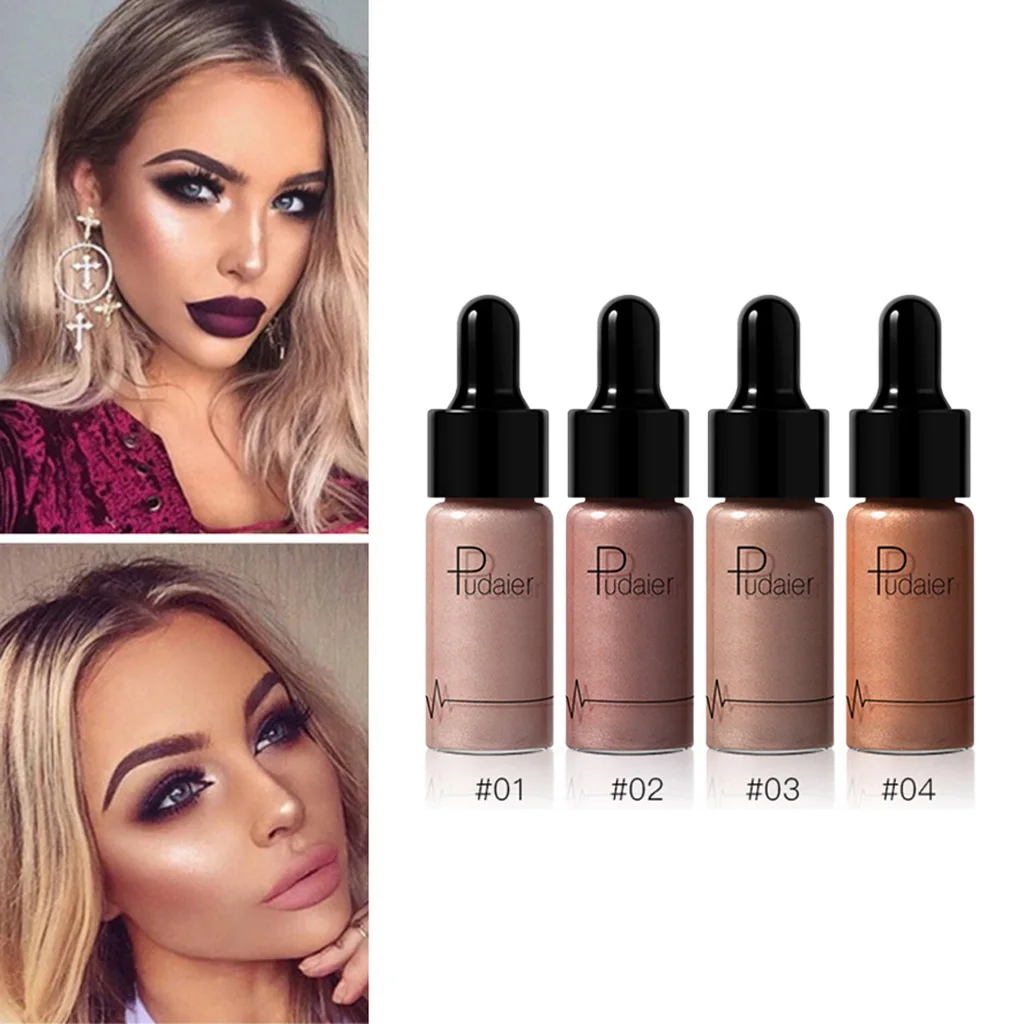 Жидкий текстовый маркер для лица светящийся консилер основа Bronzer 04# при свечах консилер тональный крем для лица хайлайтер
