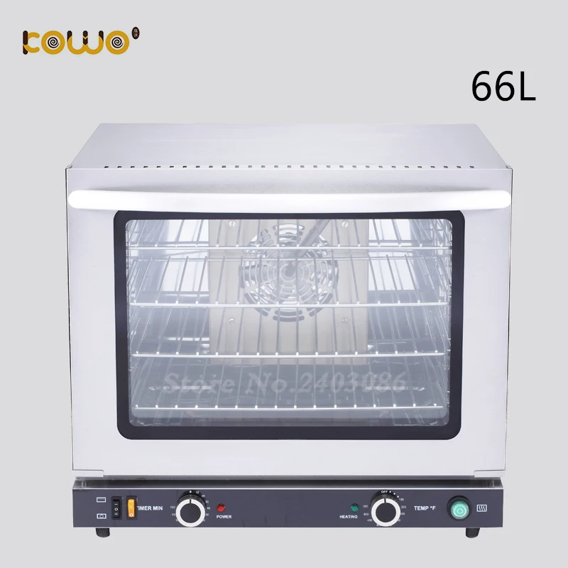Коммерческий 66L Емкость электрический контроль влажности конвекционная печь для выпечки хлеба, пиццы, тортов