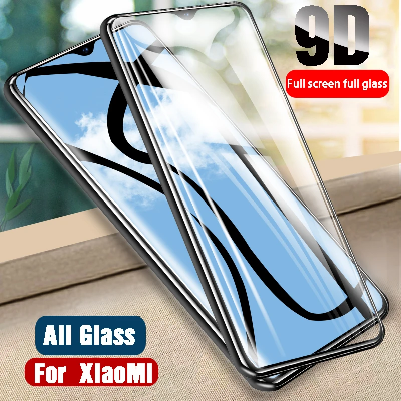 

9D Cover Tempered Glass For Xiaomi mi 9 8 Lite 6X 5X Screen Protector Protective Film For Xiaomi mi A1 A2 Lite Protector Glass