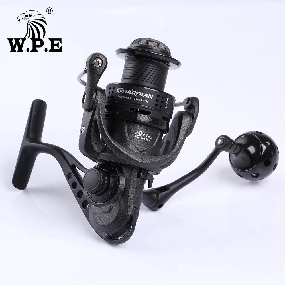 W.P.E الجارديان الغزل الصيد عجلة 5.1: 1 2000 3000 4000 5000 سلسلة 9 + 1BBs عالية السرعة الجبهة السحب المياه العذبة الكارب الصيد بكرة W.P.E الجارديان الغزل الصيد عجلة 5.1: 1 2000 3000 4000 5000 سلسلة 9 + 1BBs عالية السرعة الجبهة السحب المياه العذبة الكارب الصيد بكرة