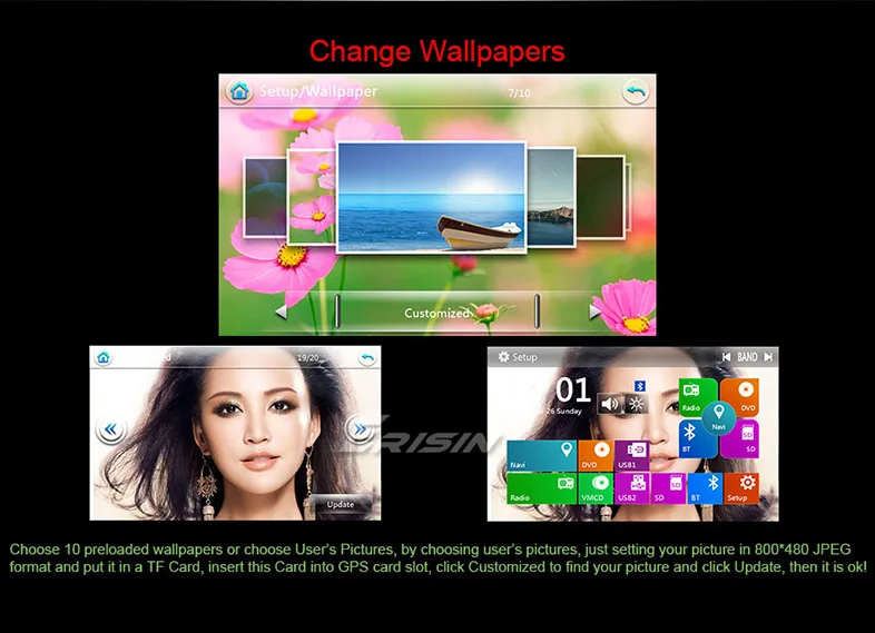 Clearance ES7166F 7" Car Multimedia System 3G Radio FM DVD GPS DAB+ Bluetooth for Fiesta Kuga Fusion Focus Transit 7