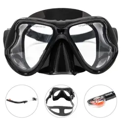 Prodessional Анти-туман HD взрослых силиконовая маска для дайвинга очки дыхательной трубки комплект 2018 новое оборудование для дайвинга Одежда