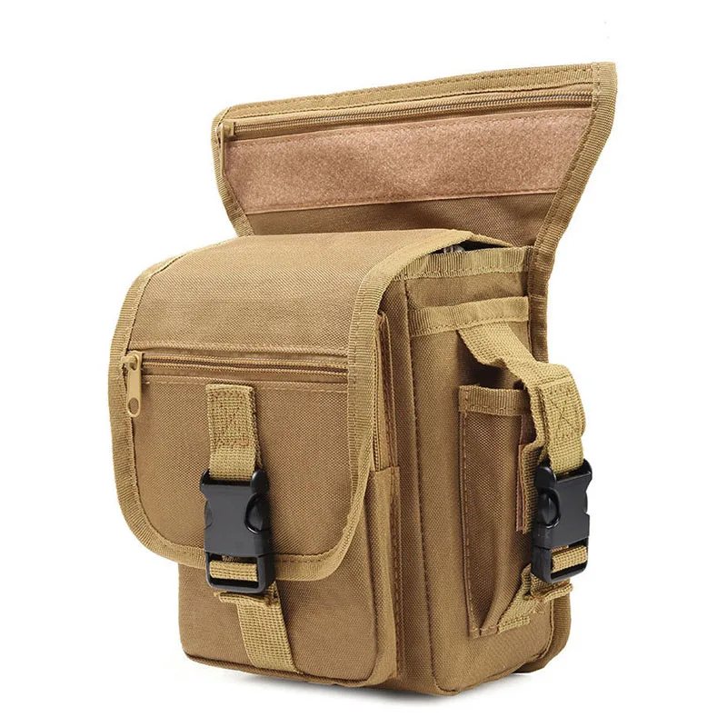 

Military leg bag Tactical Army camo bag untralight backpack Travel riding bag Waterproof hanging pockets camping riding hicking