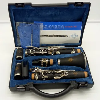 Music Fancier Club Student Bb Clarinet E11 Professional Sandalwood Ebony Clarinet Mouthpiece Accessories Case Hard Box