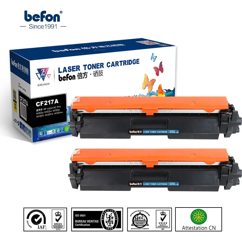 Befon X2 CF217A CF217 217 17A 217A Toner Cartridge Compatible For HP 