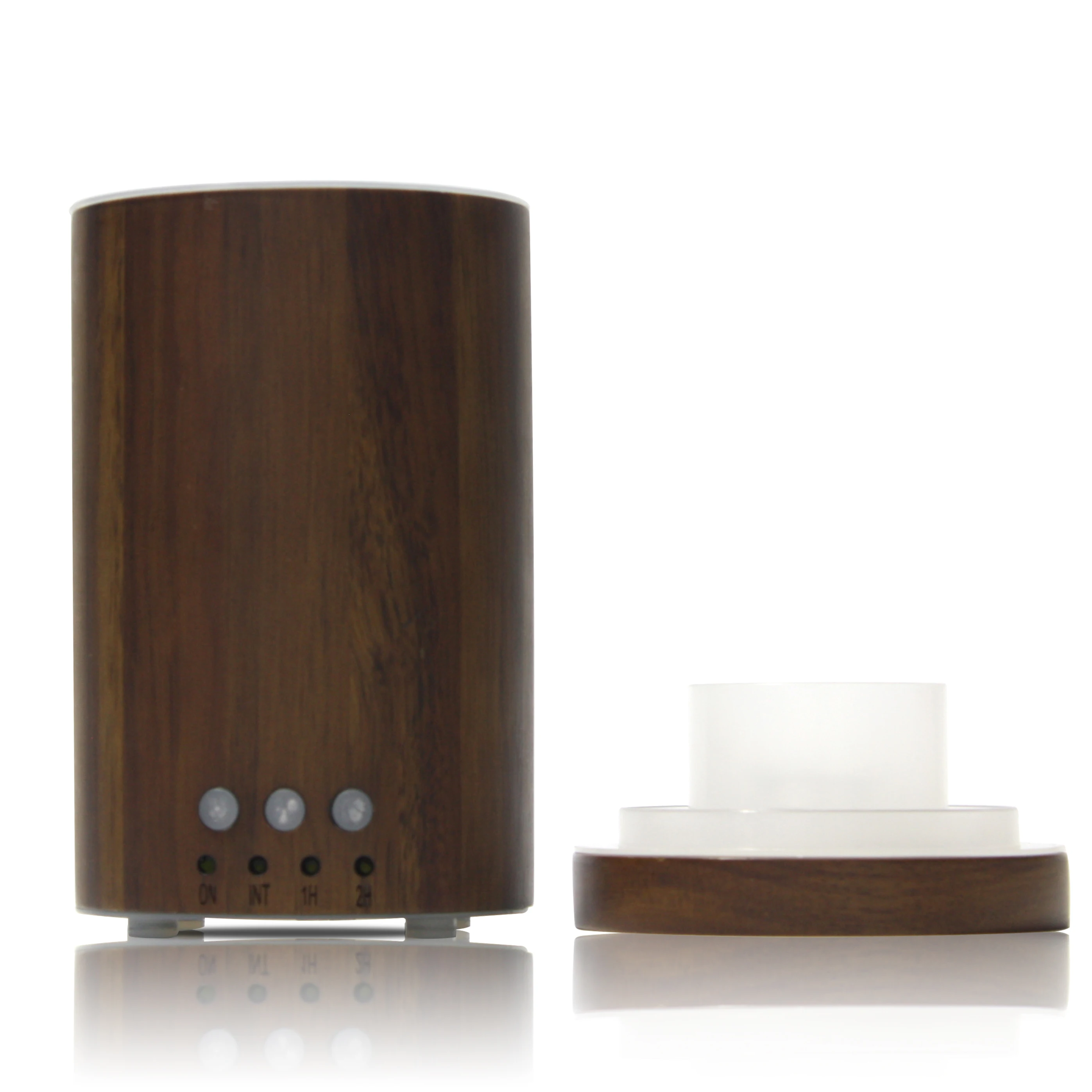 

VVPEC Wooden 150ml Air Humidifier Aroma Essential Oil Diffuser Ultrasonic with Grain electric LED Lights aroma N30C