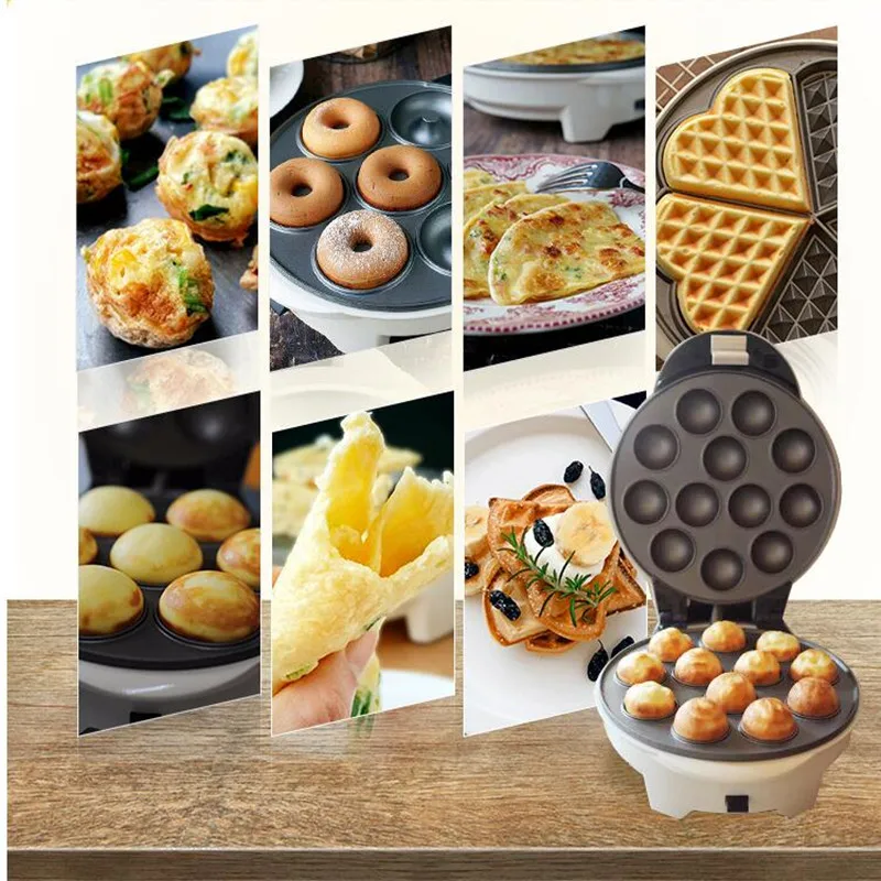 220V DIY Multifunctional Household Electric Waffle Maker Egg Ball Maker Muffin Machine Maker For Breakfast EU/AU/UK 220V DIY Multifunctional Household Electric Waffle Maker Egg Ball Maker Muffin Machine Maker For Breakfast EU/AU/UK