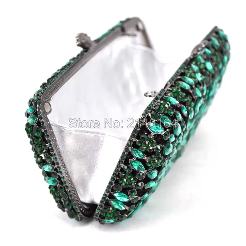 Подарочная коробка Свадебная многокристаллическая прямоугольная Сумочка