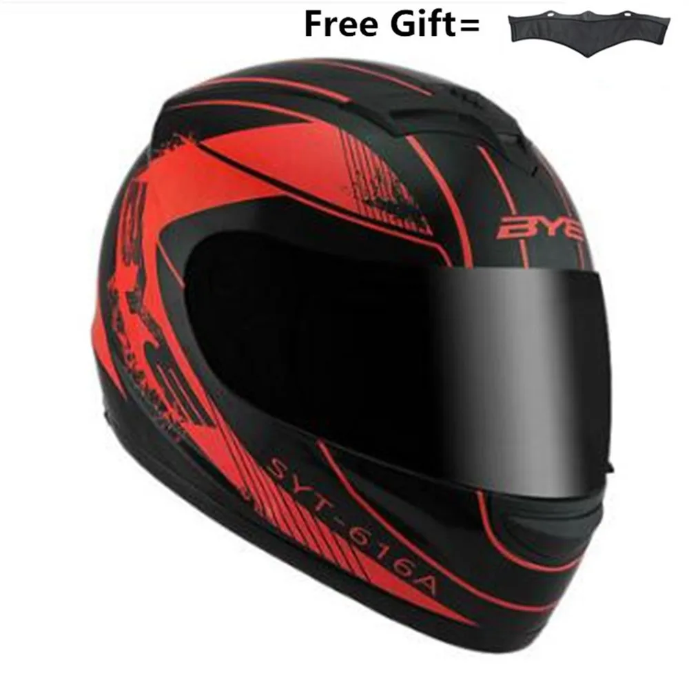 Moto rcycle шлем dot capacete de moto ciclista casco para moto cask шлемы брендовый Шлем s m l xl - Цвет: with neckerchief