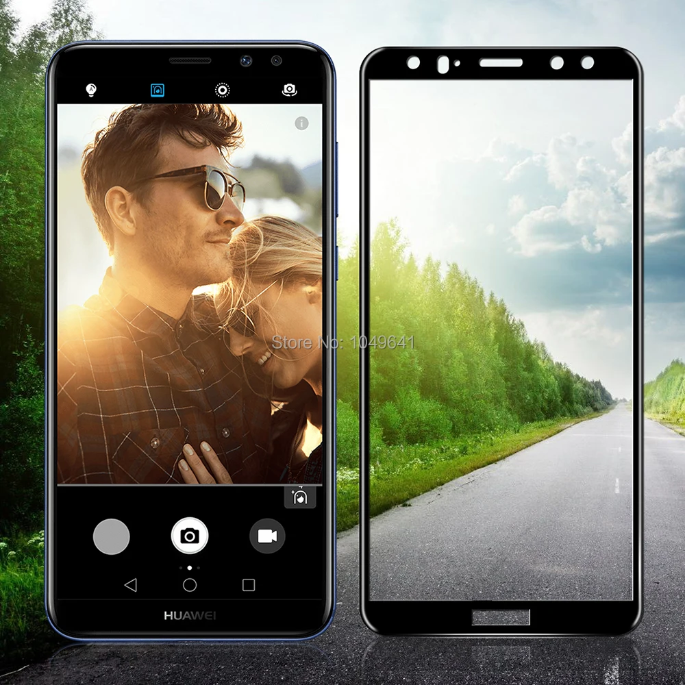 KHW1829_4_5D Full Screen Tempered Glass for Huawei Mate 10 Lite Honor 9i Nova 2i