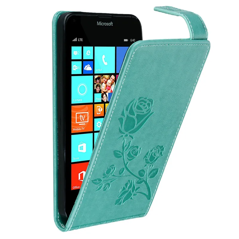 Кожаный чехол-портмоне с откидной крышкой для microsoft Lumia 640 Lte Dual Sim сотовый Чехол для телефона для Nokia 640 N640 задняя крышка сумка