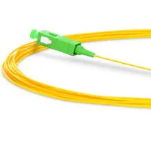 50 шт./лот SC APC волоконная косичка Simplex 9/125 одномодовая G657A волоконно-оптическая косичка