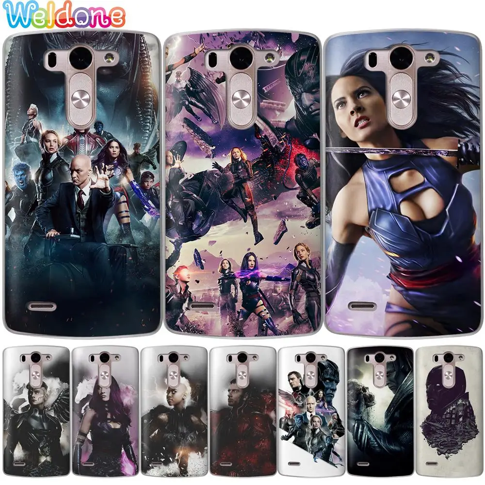 

Fashion Marvel X-Men Apocalypse Phone Case For LG Q6 Q7 G6 G7 V30 XPower3 K10 K8 2018 2017 K9 K11 G4 K7 case Etui cover coque