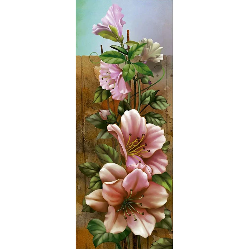 DIY Алмазная картина цветок полная мозаика Наклейка Декор вышивка крестиком 5d