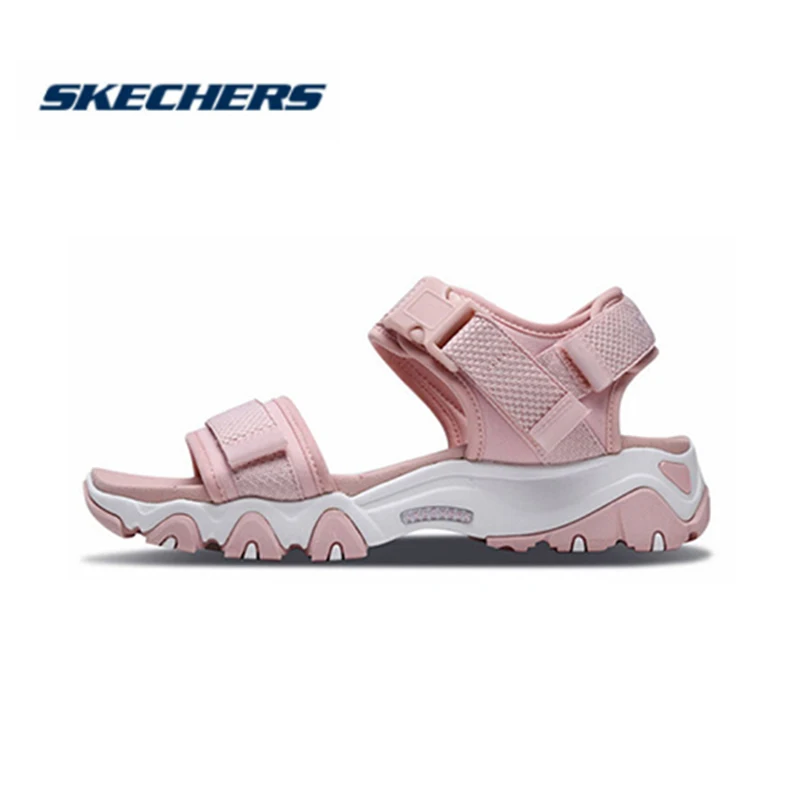 Женские сандалии на танкетке Skechers, уличные стильные спортивные сандалии на платформе, летняя обувь, 88888160 LTPK|Боссоножки и сандалии| | АлиЭкспресс