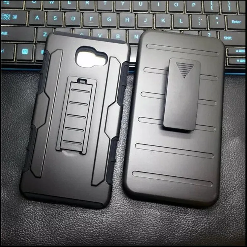 

For Samsung Galaxy A7 A720F 2017 Case Armor Cover Silicon Plastic Belt Clip Phone Bags Cases for Samsung J7 2017 Coque Cover