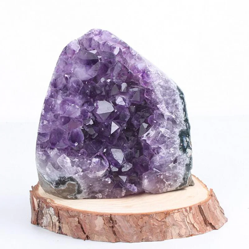 

High Grade Amethyst Cluster Geode Brazil Crystals Energy Stone Degaussing Features Lucky Gemstones stone Collection Lovers