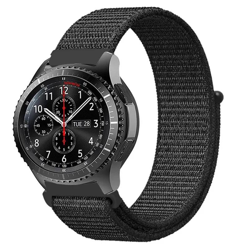 Спортивный нейлоновый ремешок 22 мм для Galaxy Watch 46 мм/Gear S3 Frontier классический 20